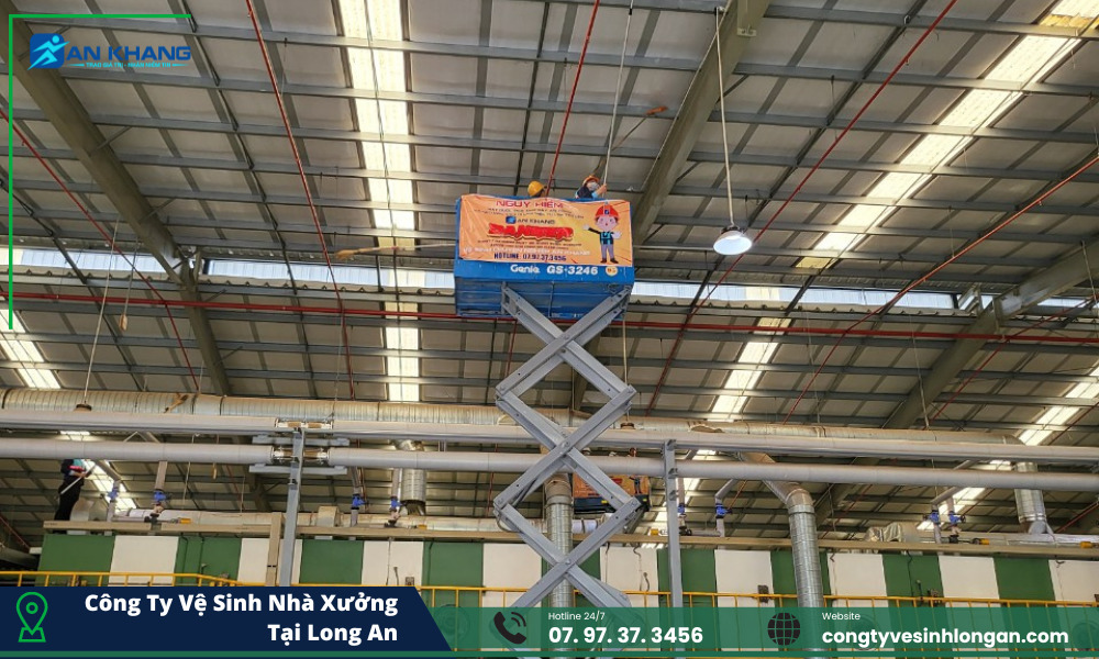 Dịch vụ vệ sinh nhà xưởng